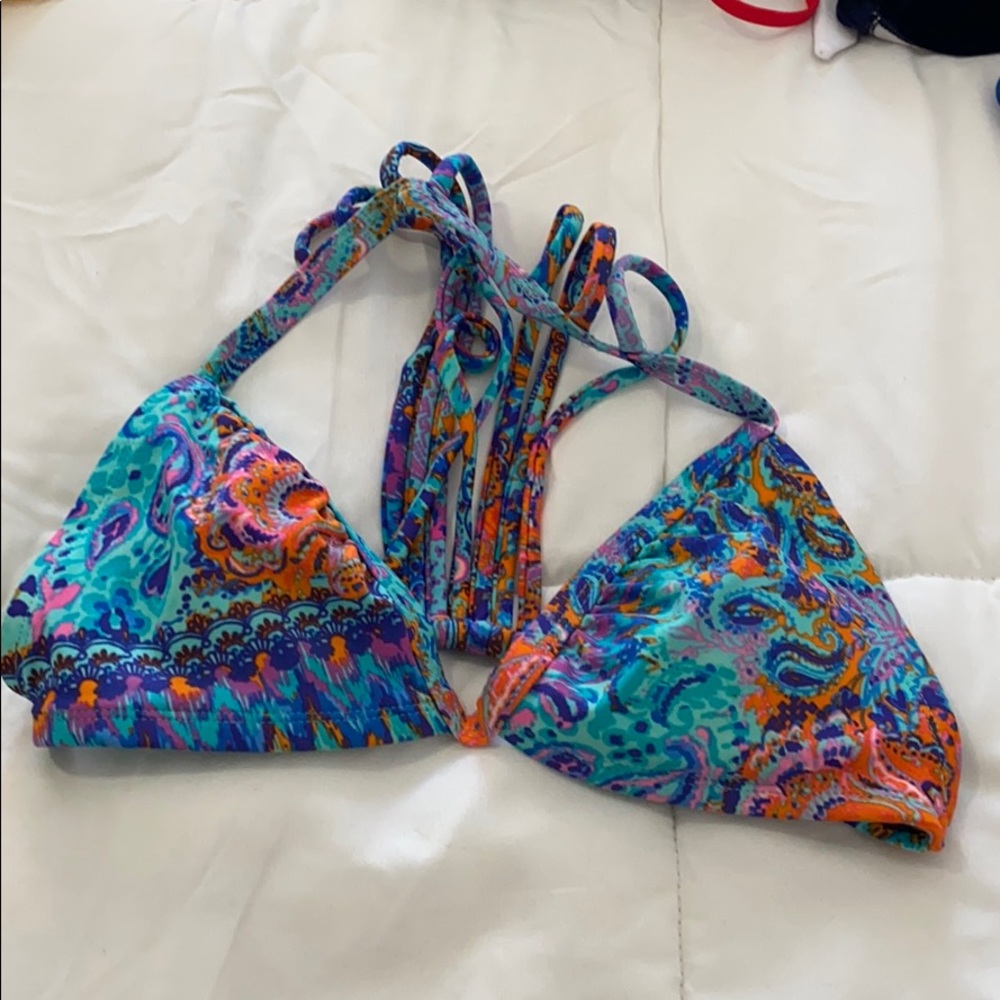 Triangle bikini top